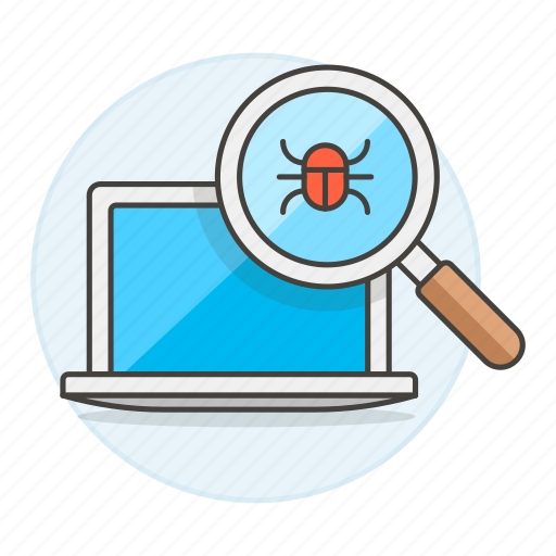Bugs, coding, debug, finding, fixing, laptop, macbook icon - Download on Iconfinder