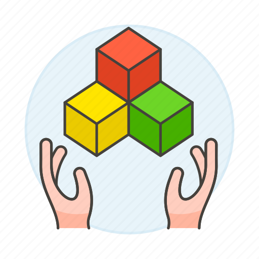 Box, coding, cube, hand, module, plugin, programming icon - Download on Iconfinder