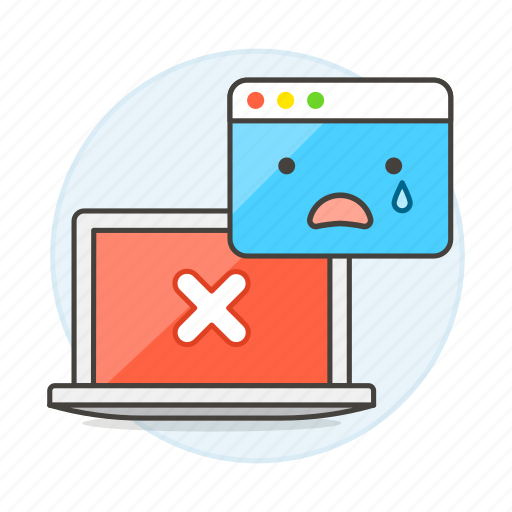 App, bugs, coding, error, sad, smiley, web icon - Download on Iconfinder