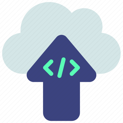 Cloud, code, upload, programming, developer, computing icon - Download on Iconfinder