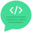 code, message, programming, developer, messages 