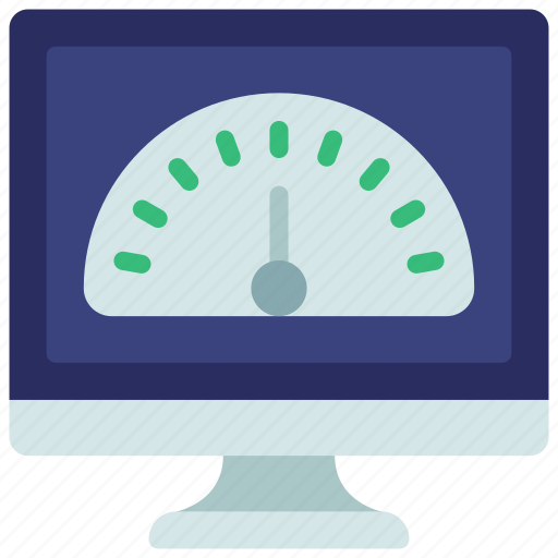 Computer, performance, programming, developer, meter icon - Download on Iconfinder