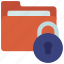 secure, folder, programming, developer, security, lock 