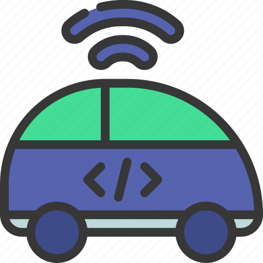 Autonomous, code, programming, developer, self, driving icon - Download on Iconfinder