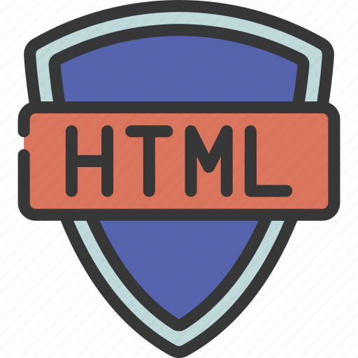 Html, shield, programming, developer, protection icon - Download on Iconfinder