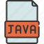 java, file, programming, developer, document 