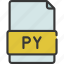 python, file, programming, developer, document 