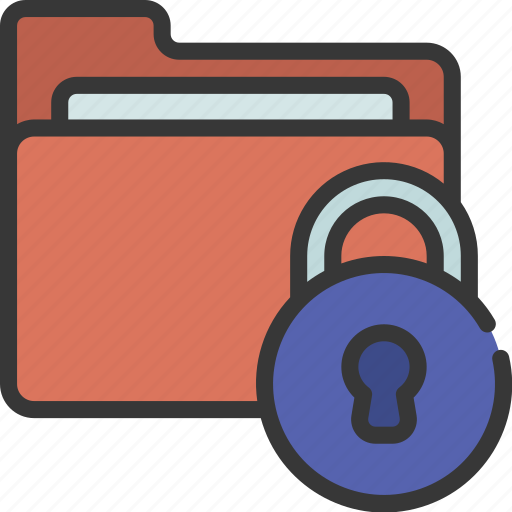 Secure, folder, programming, developer, security, lock icon - Download on Iconfinder