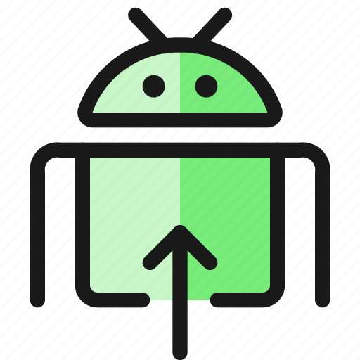 Android, upload icon - Download on Iconfinder on Iconfinder