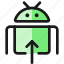android, upload 
