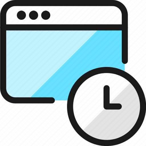 App, window, clock icon - Download on Iconfinder