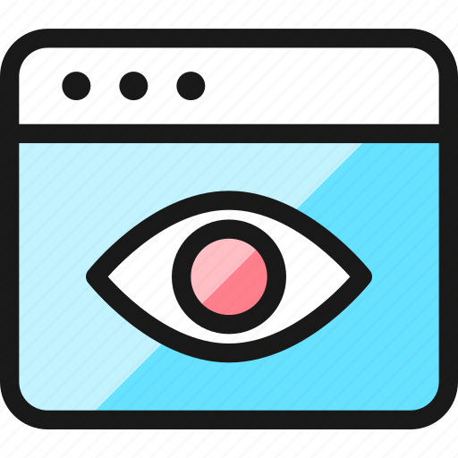 App, window, eye icon - Download on Iconfinder on Iconfinder
