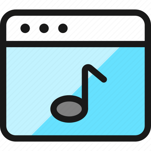 App, window, music icon - Download on Iconfinder