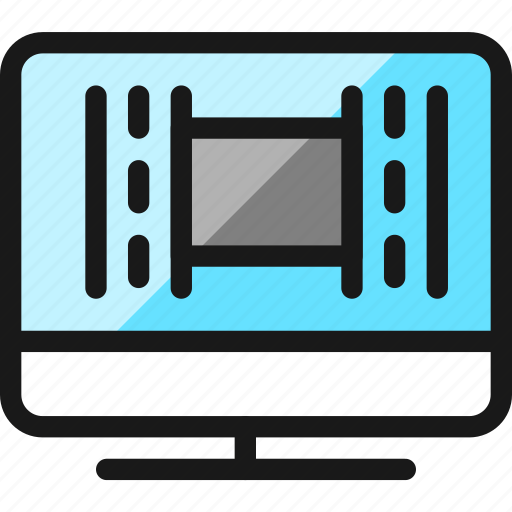Monitor, movie icon - Download on Iconfinder on Iconfinder