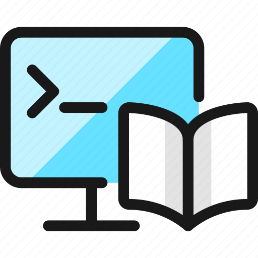 Monitor, programming, book icon - Download on Iconfinder