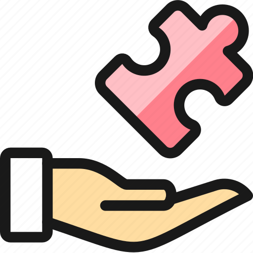 Module, hand, puzzle icon - Download on Iconfinder