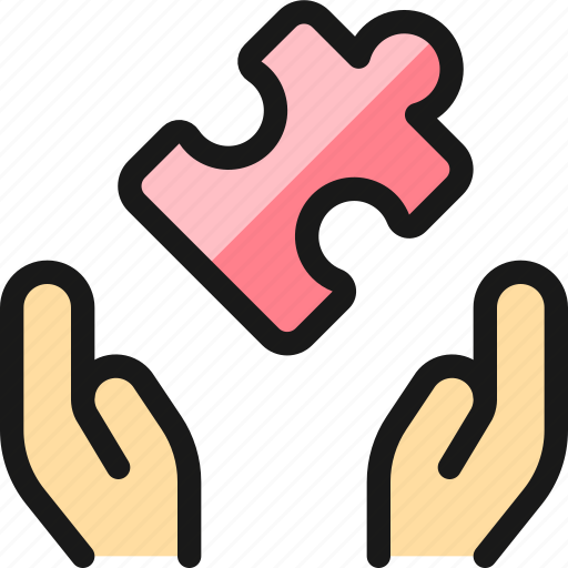 Module, hands, puzzle icon - Download on Iconfinder