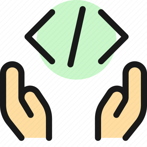 Hold, code, programming icon - Download on Iconfinder