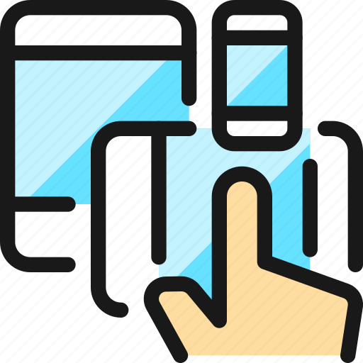 Responsive, design, hand icon - Download on Iconfinder