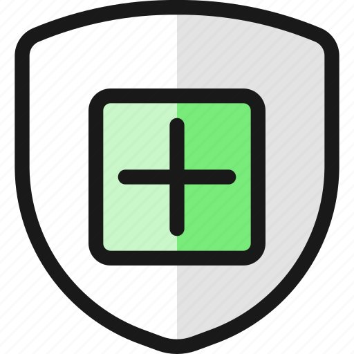 Shield, add icon - Download on Iconfinder on Iconfinder