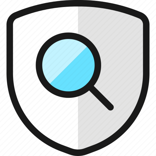Shield, search icon - Download on Iconfinder on Iconfinder