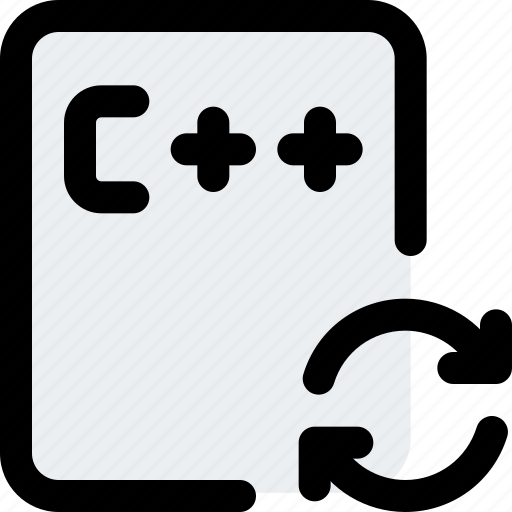 File, repeat, coding, c++ icon - Download on Iconfinder
