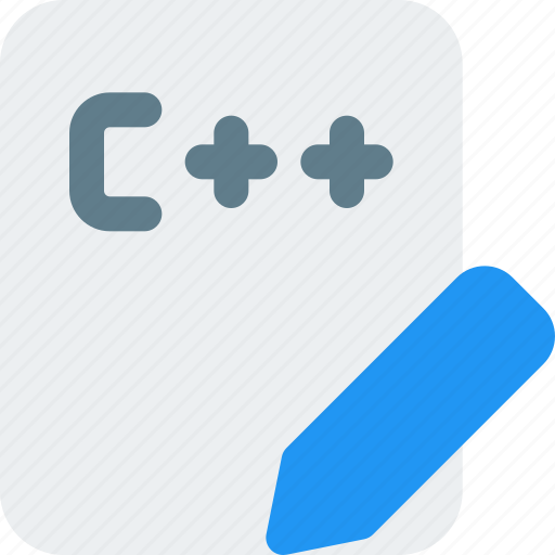 Pencil, coding, files, edit tool, c++ icon - Download on Iconfinder