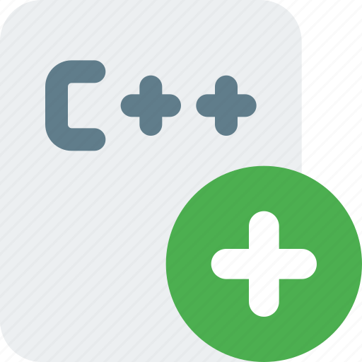 Coding, files, add, c++ icon - Download on Iconfinder