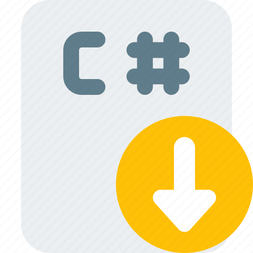 Coding, files, download, c sharp icon - Download on Iconfinder