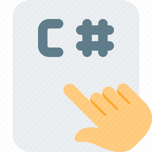 Coding, files, c sharp, cursor icon - Download on Iconfinder