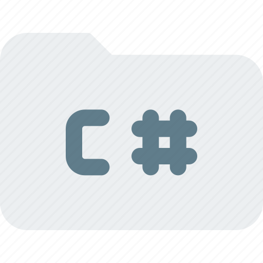 Folder, coding, files, c sharp icon - Download on Iconfinder