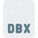 dbx, coding, files, extension
