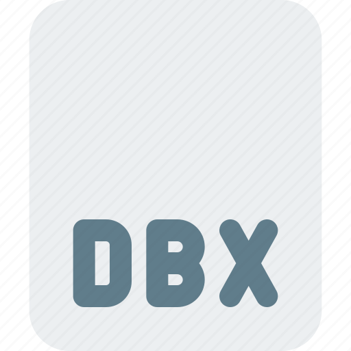 Dbx, coding, files, extension icon - Download on Iconfinder
