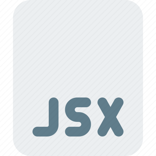 Jsx, coding, files, language icon - Download on Iconfinder