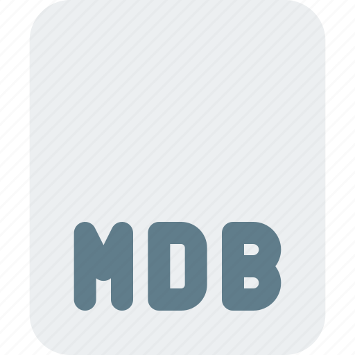 Mdb, coding, files, extension icon - Download on Iconfinder