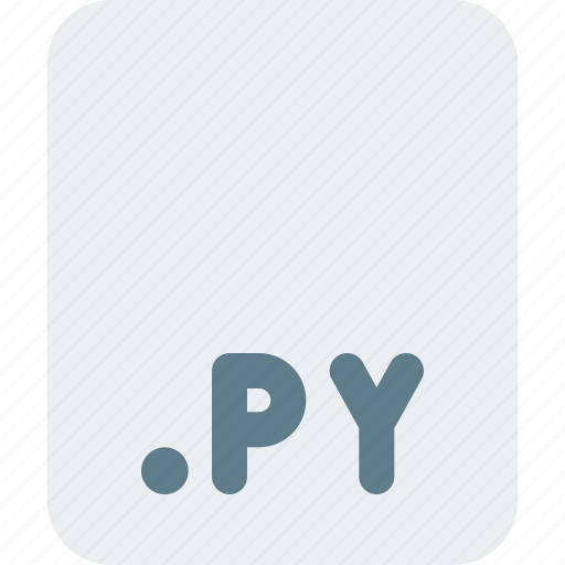 Py, coding, files, extension icon - Download on Iconfinder