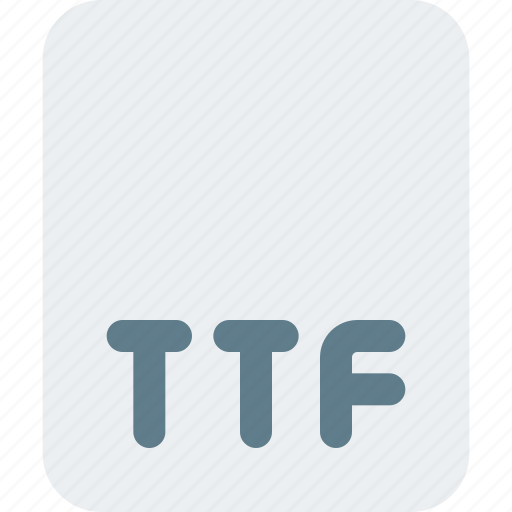 Ttf, coding, files, extension icon - Download on Iconfinder