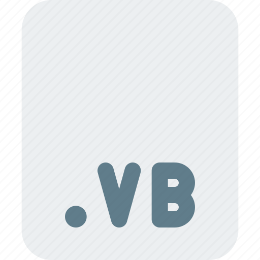 Vb, coding, files, extension icon - Download on Iconfinder