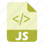 coding, extension, file, javascript, language, programming 
