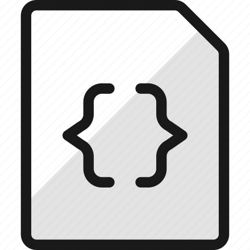File, code icon - Download on Iconfinder on Iconfinder