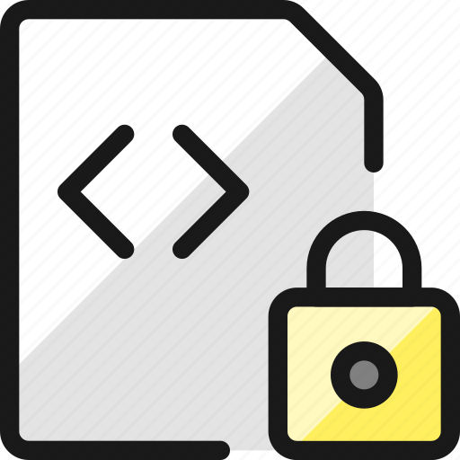 File, code, lock icon - Download on Iconfinder on Iconfinder