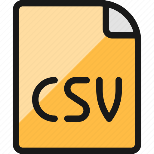 File, csv icon - Download on Iconfinder on Iconfinder