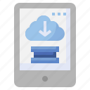 cloud, computing, content, browser, download