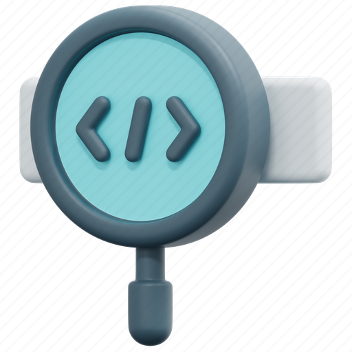 Search, searching, code, coding, program, magnifying, programming icon - Download on Iconfinder