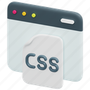 css, file, code, coding, programming, program, web, 3d