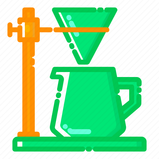 Coffee, cone, equipments, filter, machine, shop, business icon - Download on Iconfinder