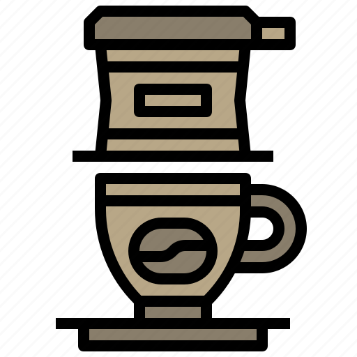 Brew, coffee, drink, food, hot, shop, vietnam icon - Download on Iconfinder