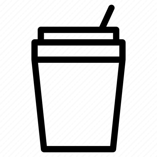 Bean, coffee, glass, takeaway icon - Download on Iconfinder