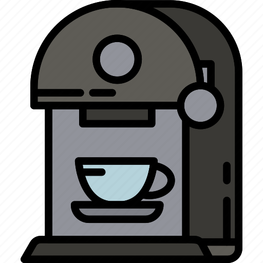Coffee, coffee brewer, coffee machine, coffee maker, coffee percolator, espresso machine icon - Download on Iconfinder