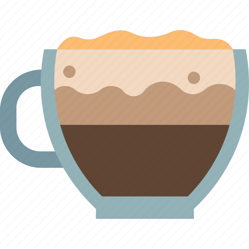 Cappuccino, coffee, drink, beverage, cup icon - Download on Iconfinder